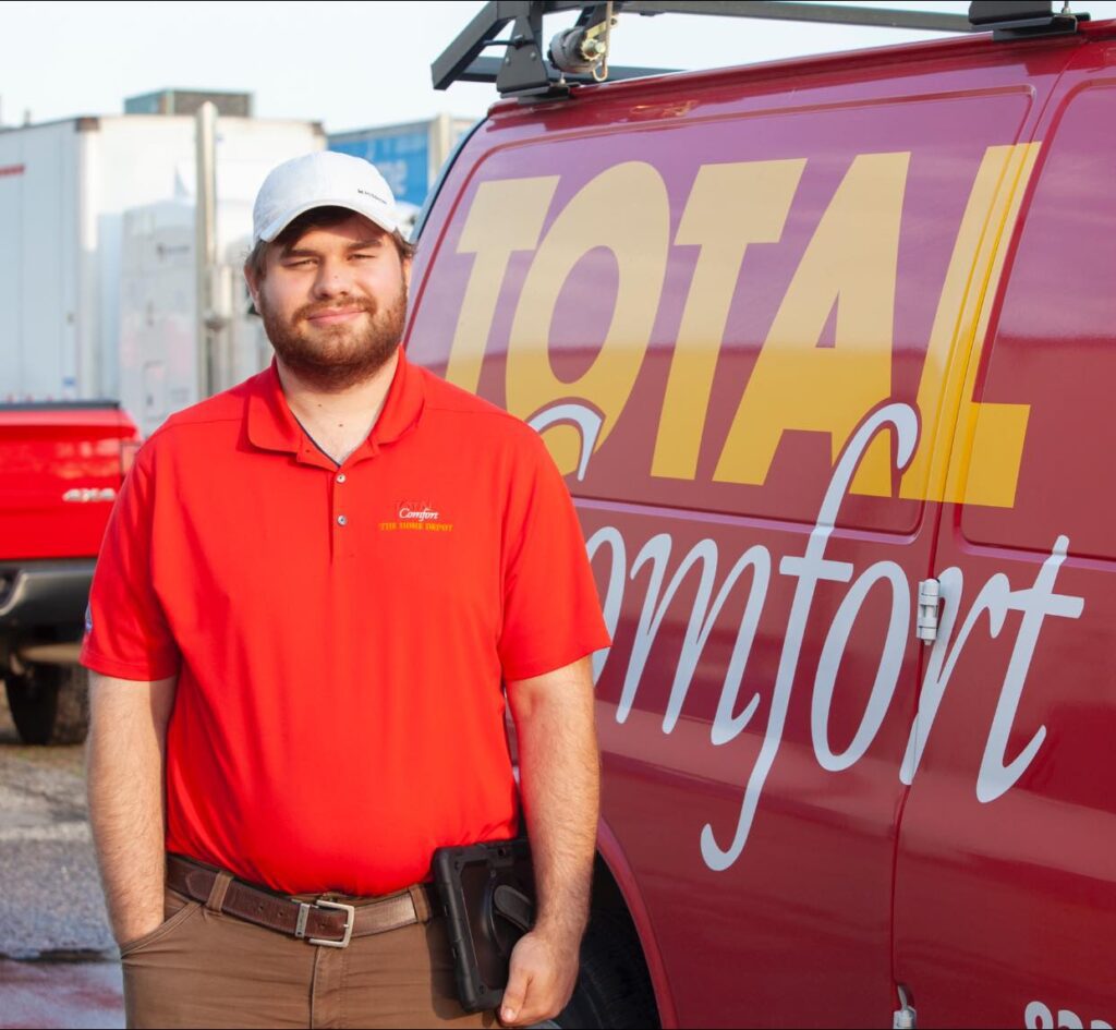 HVAC Technician from Total Comfort