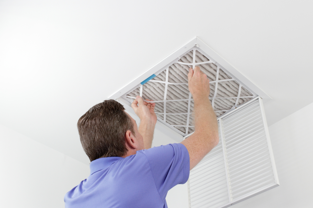 Pleated air filter