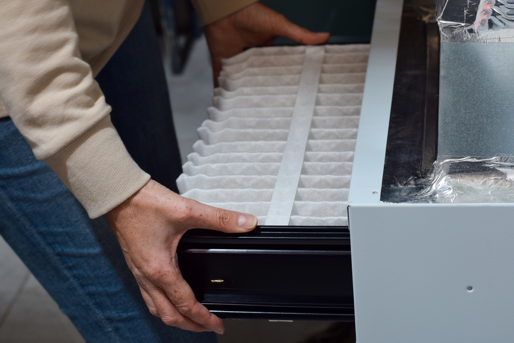 HEPA Air Filter installation